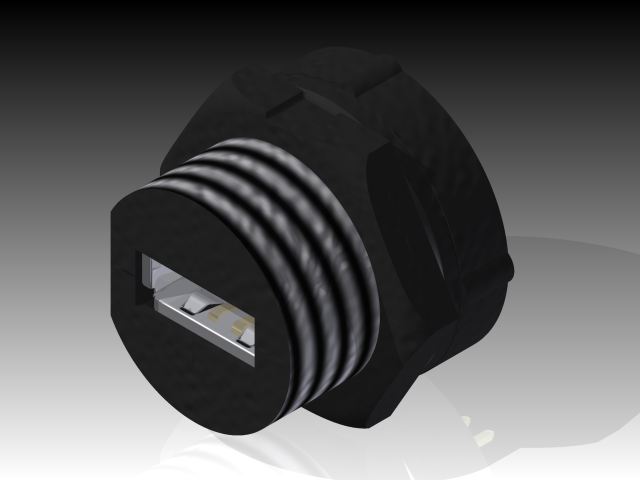 USB系列A插座-多孔2UB3001-W05100
